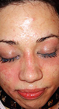 Deaf Girl Gets A Facial